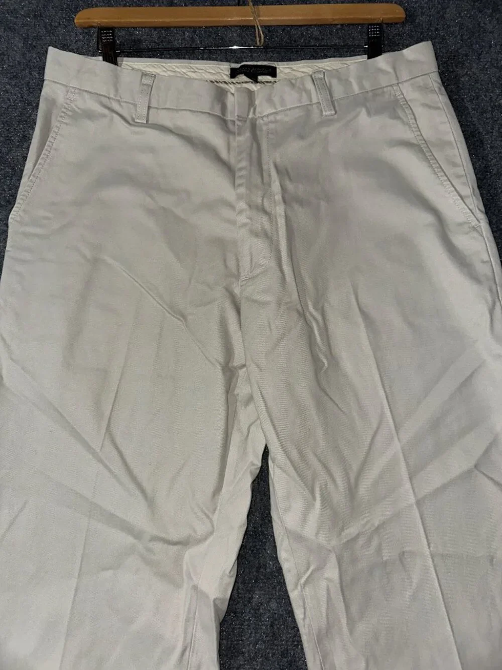Banana Republic Pants Men 35 Dawson Relaxed Fit Chino Straight Leg Beige Cotton